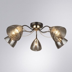 Потолочная люстра Arte Lamp Lily A4366PL-5BK в Лабытнанги - labytnangi.ok-mebel.com | фото 2