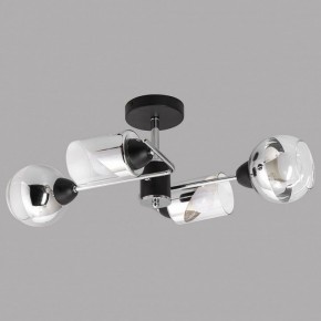 Потолочная люстра Imex MD.8243 MD.8243-4-S-BK+CH в Лабытнанги - labytnangi.ok-mebel.com | фото