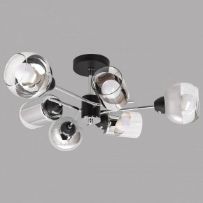 Потолочная люстра Imex MD.8243 MD.8243-6-S-BK+CH в Лабытнанги - labytnangi.ok-mebel.com | фото