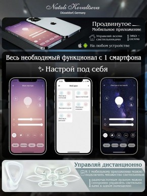 Потолочная люстра Natali Kovaltseva COBRA LED LAMPS 81121/7C в Лабытнанги - labytnangi.ok-mebel.com | фото 7
