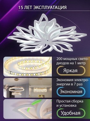 Потолочная люстра Natali Kovaltseva RIF LED LAMPS 81118/6C в Лабытнанги - labytnangi.ok-mebel.com | фото 5