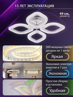 Потолочная люстра Natali Kovaltseva SM LED LAMPS 81455 в Лабытнанги - labytnangi.ok-mebel.com | фото 5