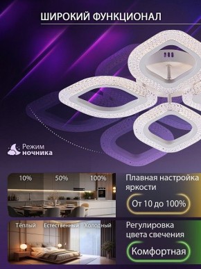 Потолочная люстра Natali Kovaltseva SM LED LAMPS 81455 в Лабытнанги - labytnangi.ok-mebel.com | фото 6