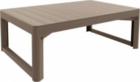 Раскладной стол Лион с регулируемой высотой столешницы (Lyon rattan table) капучино (h400/650) в Лабытнанги - labytnangi.ok-mebel.com | фото 4