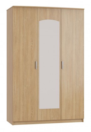 Шкаф 3-х дверный с зеркалом Шк210.1 МС Ирина в Лабытнанги - labytnangi.ok-mebel.com | фото