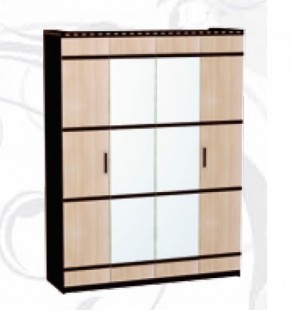 Шкаф 4-х дверный для одежды и белья "Ольга-13" в Лабытнанги - labytnangi.ok-mebel.com | фото