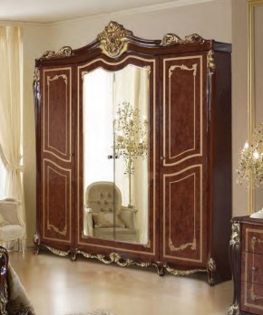 Шкаф 4-х дверный с зеркалами (19.144) Джоконда в Лабытнанги - labytnangi.ok-mebel.com | фото