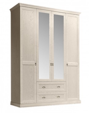 Шкаф 4-х дверный (с зеркалами) для платья и белья с выдвижными ящиками Венеция дуб седан (ВНШ1/41) в Лабытнанги - labytnangi.ok-mebel.com | фото 1