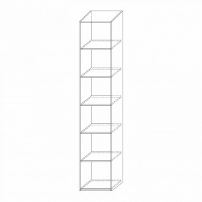 Шкаф 450 с зеркальным фасадом Марсель в Лабытнанги - labytnangi.ok-mebel.com | фото 10