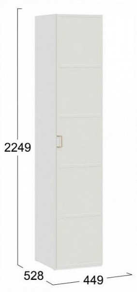 Шкаф для белья Стелла в Лабытнанги - labytnangi.ok-mebel.com | фото 4