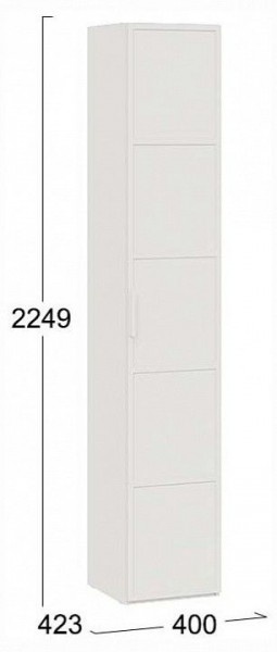 Шкаф для белья Стелла Исп.2 в Лабытнанги - labytnangi.ok-mebel.com | фото 4