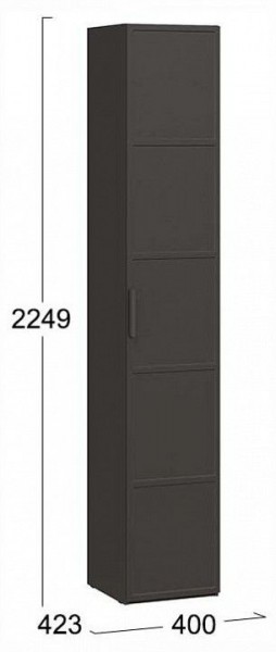 Шкаф для белья Стелла Исп.2 в Лабытнанги - labytnangi.ok-mebel.com | фото 4