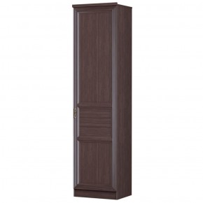 Шкаф для одежды 1-дверный с полками 41 Лира Дуб нортон темный в Лабытнанги - labytnangi.ok-mebel.com | фото