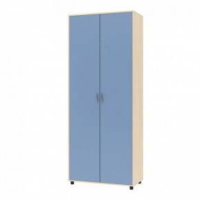 Шкаф для одежды Дельта-2 Дуб молочный/Голубой в Лабытнанги - labytnangi.ok-mebel.com | фото