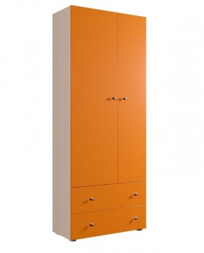 Шкаф ДМ 800 с 2-мя ящиками (оранж) в Лабытнанги - labytnangi.ok-mebel.com | фото