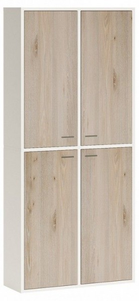 Шкаф книжный Домино СУ(ш2в2)+4ФГ в Лабытнанги - labytnangi.ok-mebel.com | фото
