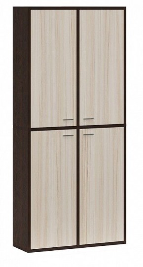 Шкаф книжный Домино СУ(ш2в2)+4ФГ в Лабытнанги - labytnangi.ok-mebel.com | фото