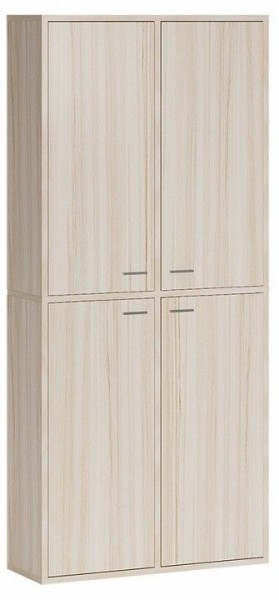 Шкаф книжный Домино СУ(ш2в2)+4ФГ в Лабытнанги - labytnangi.ok-mebel.com | фото
