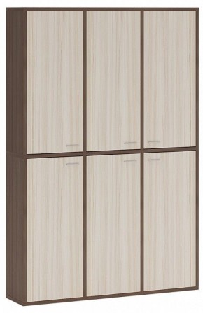 Шкаф книжный Домино СУ(ш3в2)+6ФГ в Лабытнанги - labytnangi.ok-mebel.com | фото