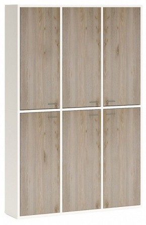 Шкаф книжный Домино СУ(ш3в2)+6ФГ в Лабытнанги - labytnangi.ok-mebel.com | фото