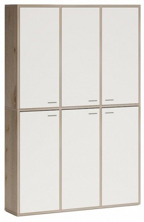 Шкаф книжный Домино СУ(ш3в2)+6ФГ в Лабытнанги - labytnangi.ok-mebel.com | фото