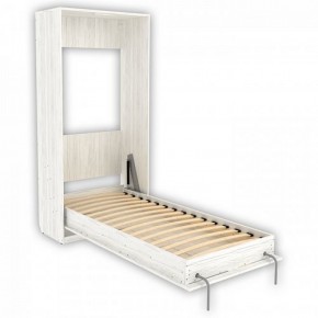 Шкаф-кровать подъемная 900 (вертикальная) арт. К02 Арктика в Лабытнанги - labytnangi.ok-mebel.com | фото