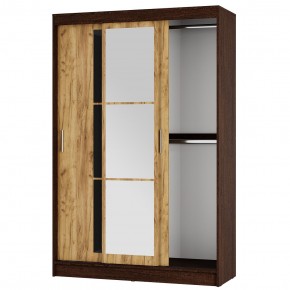Шкаф-купе Денвер ШКК-03 (венге/крафт) в Лабытнанги - labytnangi.ok-mebel.com | фото 3