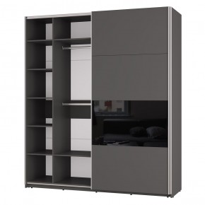Шкаф-купе Харви ШКК-10 (графит) в Лабытнанги - labytnangi.ok-mebel.com | фото 2
