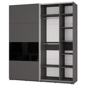 Шкаф-купе Харви ШКК-10 (графит) в Лабытнанги - labytnangi.ok-mebel.com | фото 3
