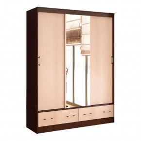Шкаф-купе Модерн-2 1,5 м (венге/лоредо) в Лабытнанги - labytnangi.ok-mebel.com | фото 1