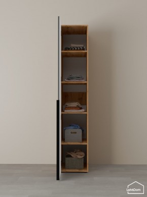 Шкаф Linnea MHR-1-2 2050х400х510 (ДВ-М 11.1.25) в Лабытнанги - labytnangi.ok-mebel.com | фото 4