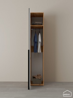 Шкаф Linnea MHR-1 2050х400х510 (ДВ-М 11.1.25) в Лабытнанги - labytnangi.ok-mebel.com | фото 4