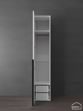 Шкаф Linnea MHR-1-3 2050х400х510 (Белый-М 11.1.2) в Лабытнанги - labytnangi.ok-mebel.com | фото 6