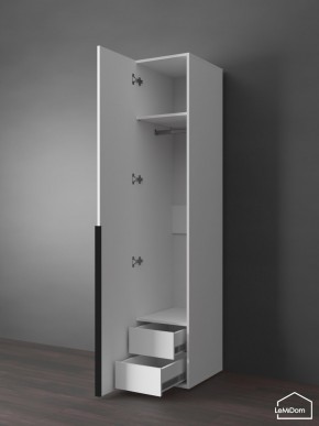 Шкаф Linnea MHR-1-3 2050х400х510 (Белый-М 11.1.2) в Лабытнанги - labytnangi.ok-mebel.com | фото 7