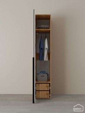 Шкаф Linnea MHR-1-3 2050х400х510 (ДВ-М 11.1.25) в Лабытнанги - labytnangi.ok-mebel.com | фото 5