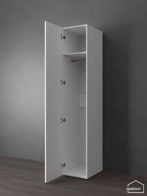 Шкаф Linnea MHR-1PO 2050х400х510 (Белый-М 11.1.2) в Лабытнанги - labytnangi.ok-mebel.com | фото 4