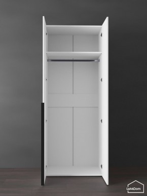 Шкаф Linnea MHR-2 2050х800х510 (Белый-М 11.1.2) в Лабытнанги - labytnangi.ok-mebel.com | фото 4