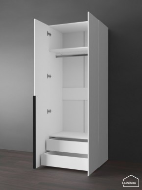 Шкаф Linnea MHR-2-3 2050х800х510 (Белый-М 11.1.2) в Лабытнанги - labytnangi.ok-mebel.com | фото 5