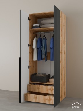 Шкаф Linnea MHR-2-3 2050х800х510 (ДВ-М 11.1.25) в Лабытнанги - labytnangi.ok-mebel.com | фото 6