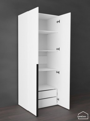 Шкаф Linnea MHR-2-4 2050х800х510 (Белый-М 11.1.2) в Лабытнанги - labytnangi.ok-mebel.com | фото 6