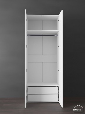 Шкаф Linnea MHR-2PO-3 2050х800х510 (Белый-М 11.1.1) в Лабытнанги - labytnangi.ok-mebel.com | фото 4