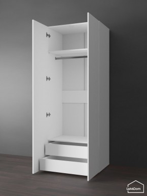 Шкаф Linnea MHR-2PO-3 2050х800х510 (Белый-М 11.1.2) в Лабытнанги - labytnangi.ok-mebel.com | фото 5