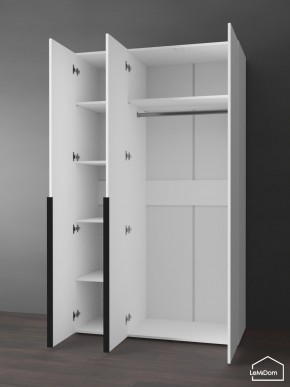 Шкаф Linnea MHR-3-1 2050х1200х510 (Белый-М 11.1.1) в Лабытнанги - labytnangi.ok-mebel.com | фото 5