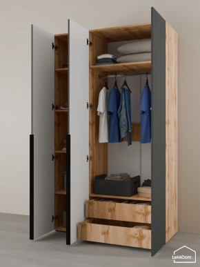 Шкаф Linnea MHR-3-2 2050х1200х510 (ДВ-М 11.1.25) в Лабытнанги - labytnangi.ok-mebel.com | фото 6