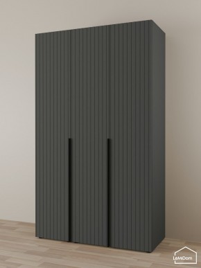 Шкаф Linnea MHR-3-2 2050х1200х510 (Графит-М 11.1.25) в Лабытнанги - labytnangi.ok-mebel.com | фото