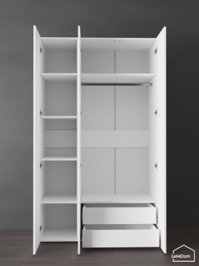 Шкаф Linnea MHR-3PO-2 2050х1200х510 (Белый-М 11.1.2) в Лабытнанги - labytnangi.ok-mebel.com | фото 5