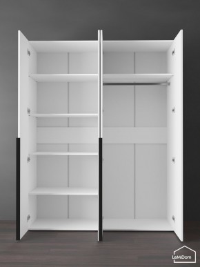 Шкаф Linnea MHR-4-1 2050х1600х510 (Белый-М 11.1.1) в Лабытнанги - labytnangi.ok-mebel.com | фото 4