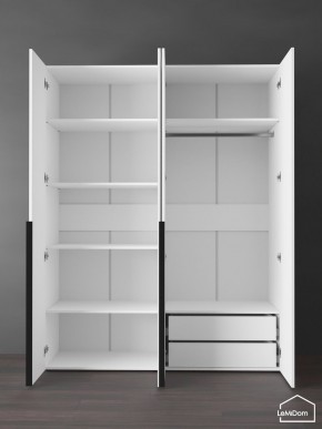 Шкаф Linnea MHR-4-2 2050х1600х510 (Белый-М 11.1.1) в Лабытнанги - labytnangi.ok-mebel.com | фото 6