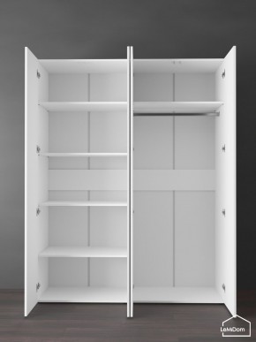 Шкаф Linnea MHR-4PO-1 2050х1600х510 (Белый-М 11.1.1) в Лабытнанги - labytnangi.ok-mebel.com | фото 4