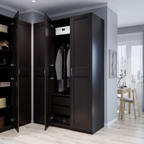 Шкаф МАКС однодверный, цвет Дуб Венге в Лабытнанги - labytnangi.ok-mebel.com | фото 4